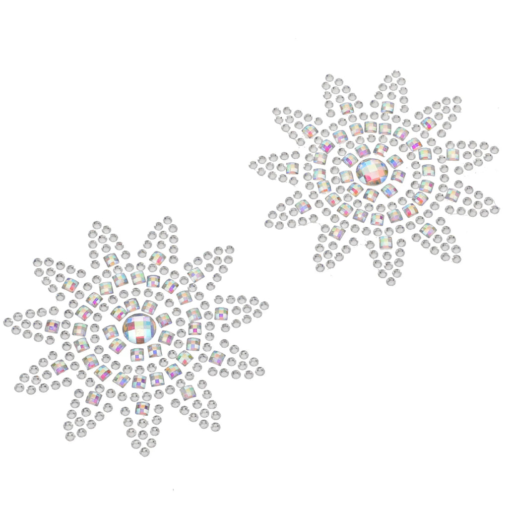 nipple cover rhinestone flower