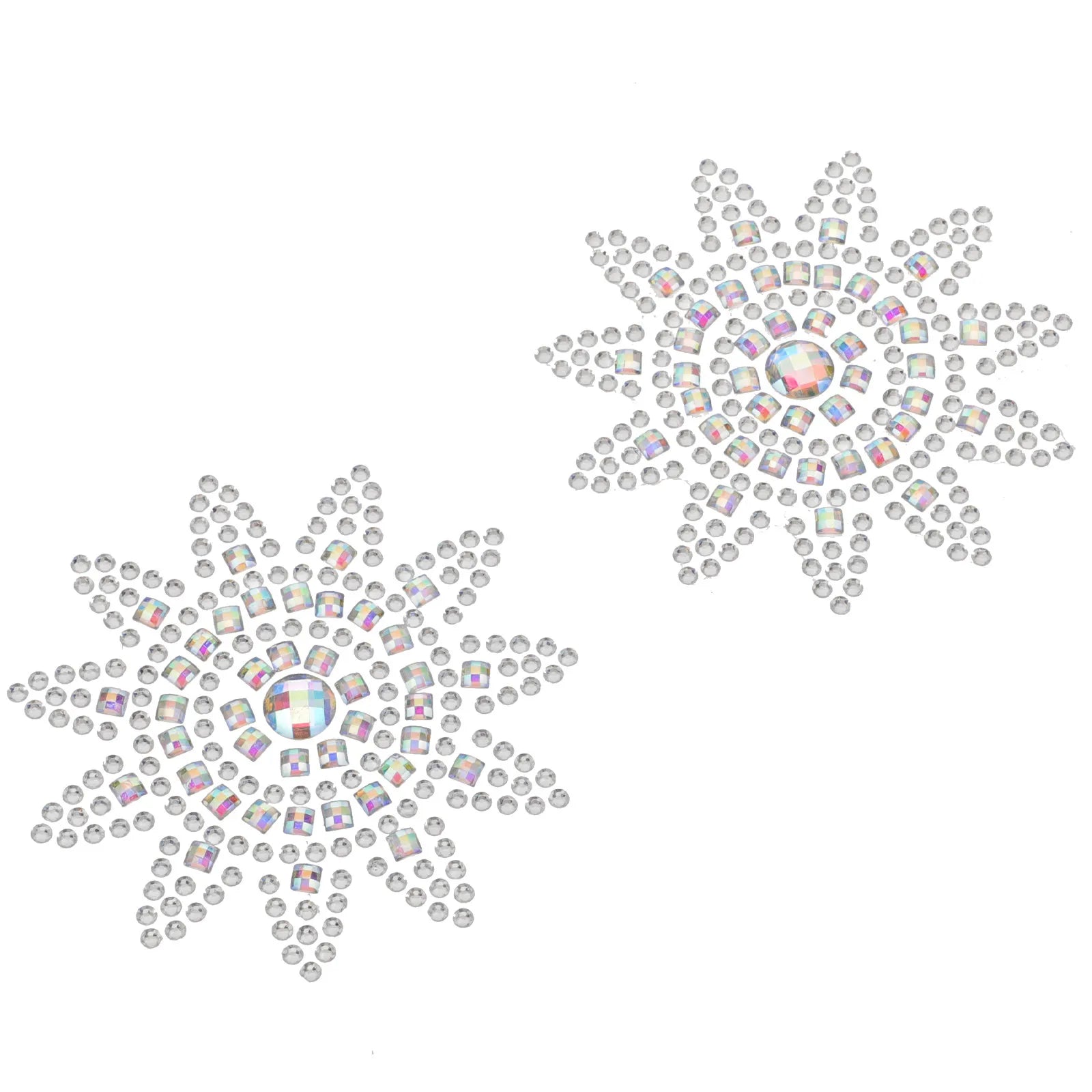 nipple cover rhinestone flower
