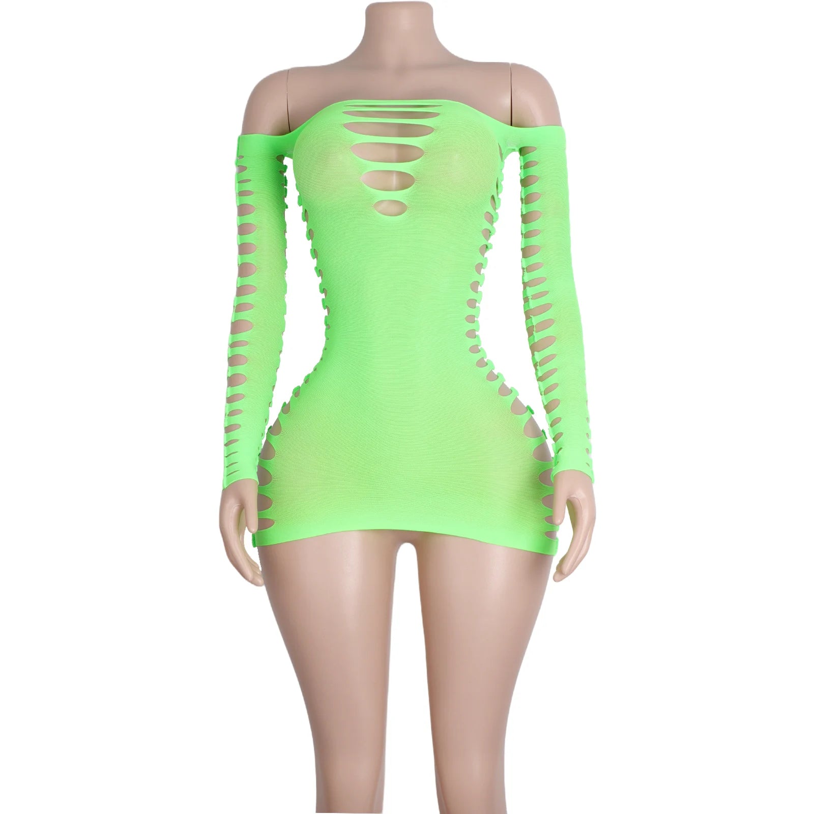 Trendy Unique Sleeve Dresses Exotic Dancewear