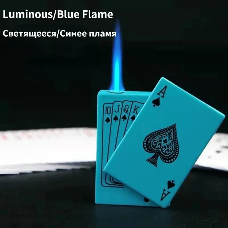 Creative playing cards Ace of spades lighter