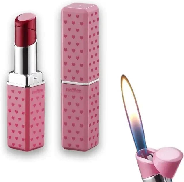 Outdoor Mini Cute Lipstick Inflatable Lighter