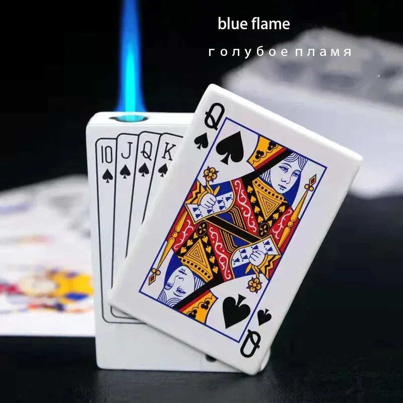 Creative playing cards Ace of spades lighter