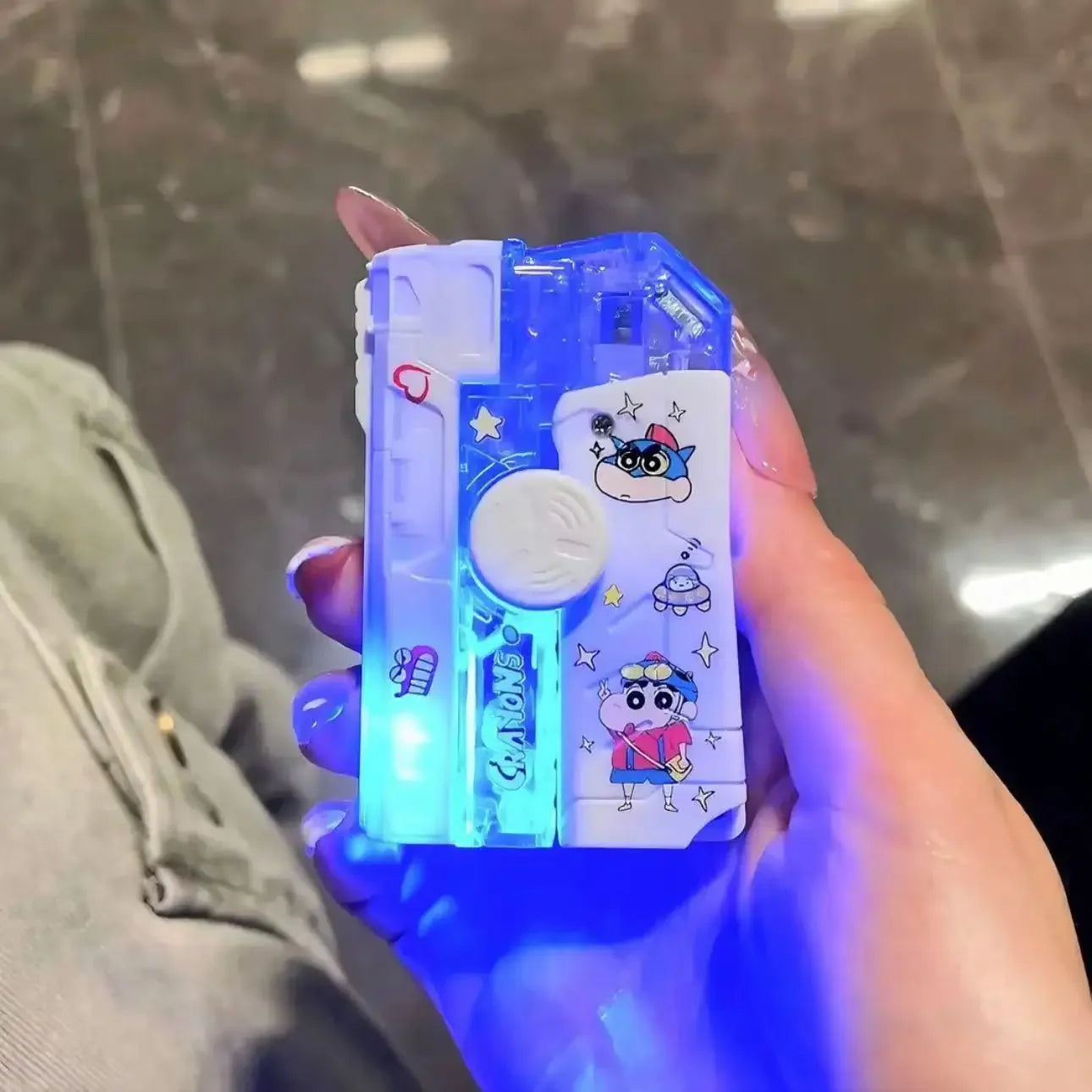 2025 New Creative Luminous Transparent Gyroscope
