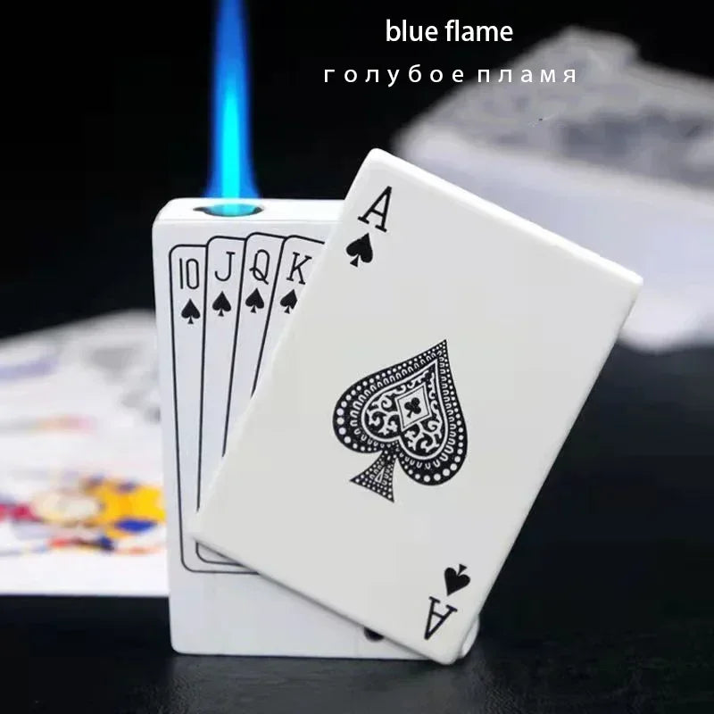 Creative playing cards Ace of spades lighter
