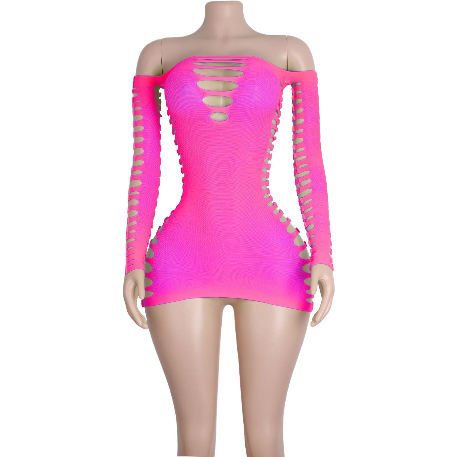 Trendy Unique Sleeve Dresses Exotic Dancewear