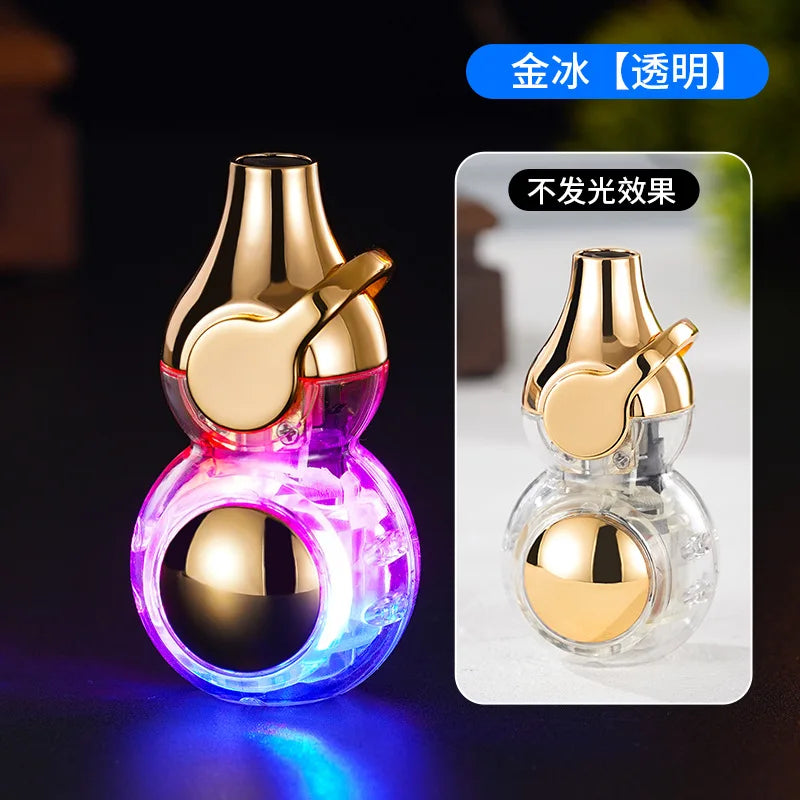 Gas Lighter Windproof Straight Torch Lighter Colorful