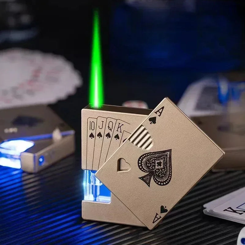 Creative playing cards Ace of spades lighter