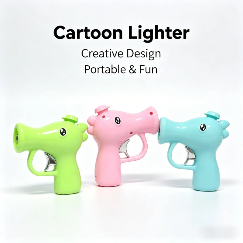 Creative Pea Shooter Stress Relief Lighter
