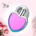 Fashion Love Style Butane Gas Lighter Portable Cool Red Flame Lady Gadget Small and Cute Reusable Inflatable Butane Gas Lighter