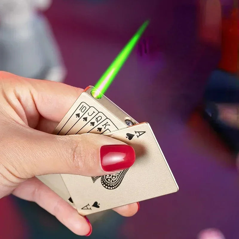 Creative playing cards Ace of spades lighter