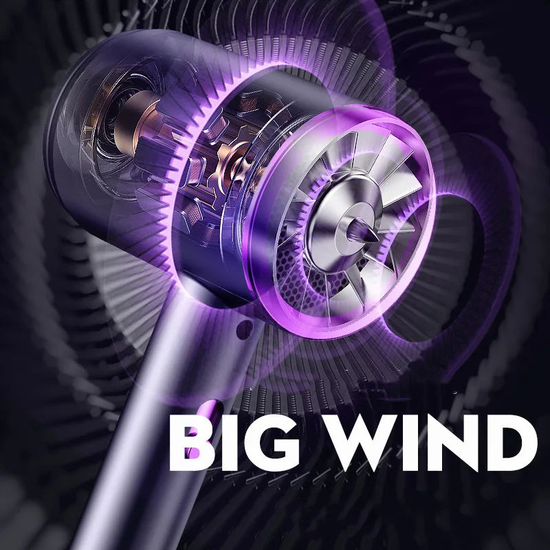 Hair dryer (low noise hair dryer)