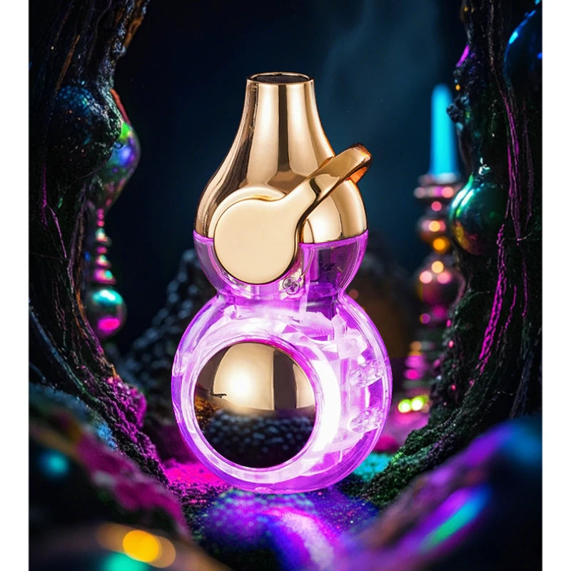 Gas Lighter Windproof Straight Torch Lighter Colorful