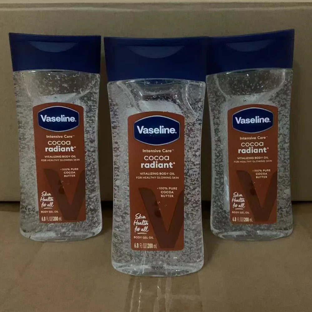 Vaselin Body Care Oil Brightens Skin Tone Improves Dull and Dry Skin Deeply Nourishes and Moisturizes Body Gel Oil 200ml