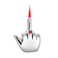 Funny Middle Finger Torch Lighter with Fuk You Voice