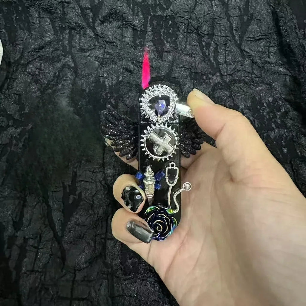 Windproof Angel Wings Lighter Cute
