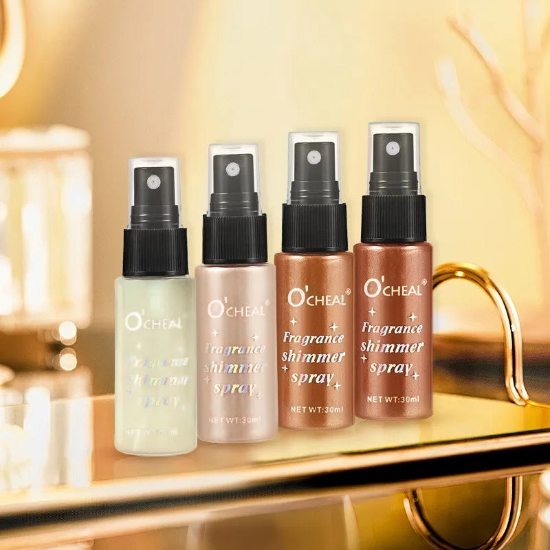 body shimmer spray (lasting flash, waterproof, sweat proof, )
