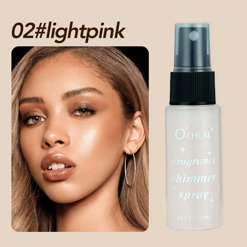 body shimmer spray (lasting flash, waterproof, sweat proof, )