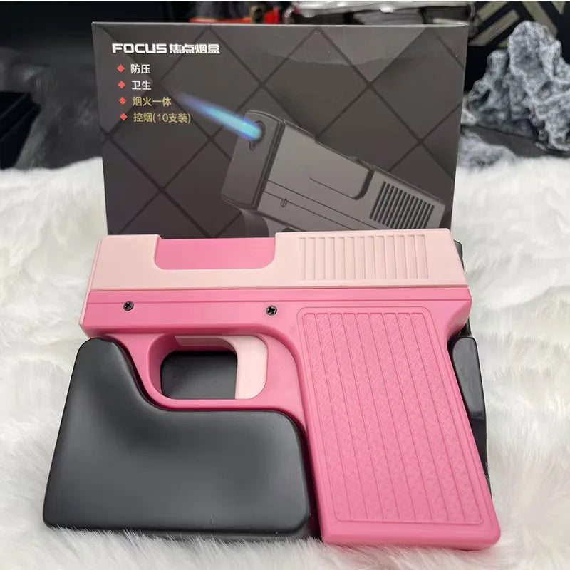 2025 New Clip Gun Type Butane Gas Lighter