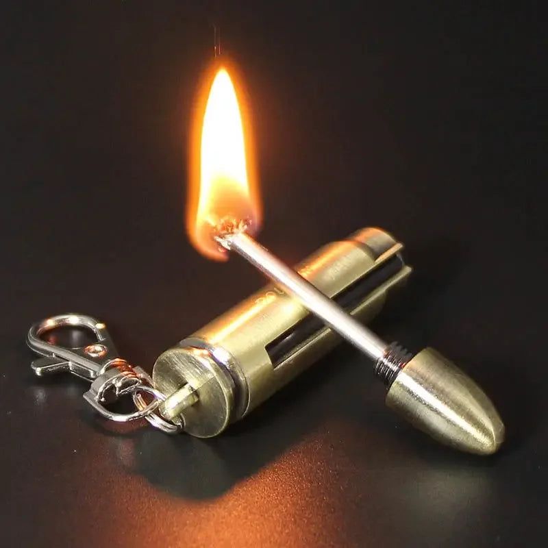 Match Lighter Creative Keychain Pendant