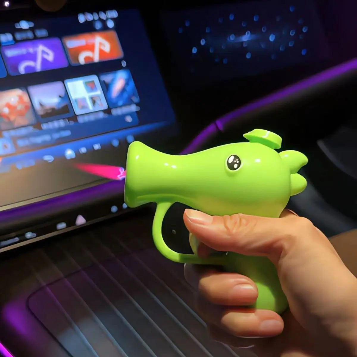 Creative Pea Shooter Stress Relief Lighter