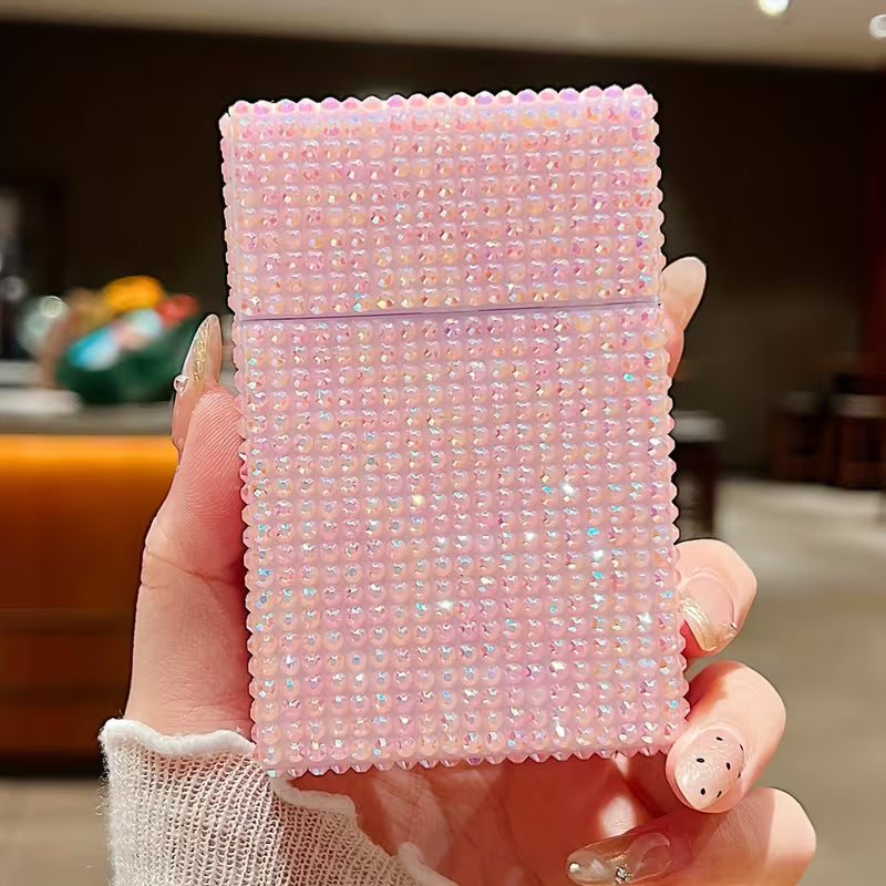 pink rhinestone joint holder