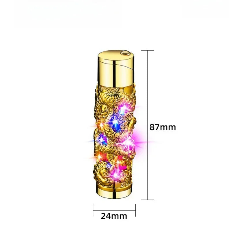 Metal Relief Lantern Inflatable Lighter