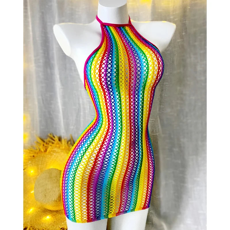 1PC Sexy Women Fishnet Cover Up