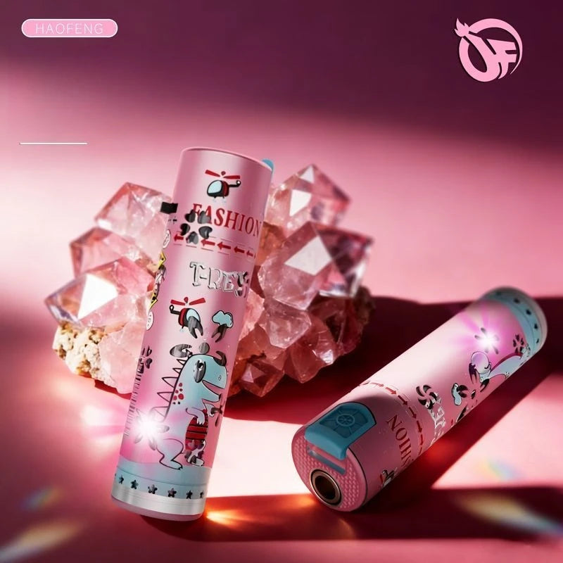 Trendy Pink Cartoon Dinosaur Lighter