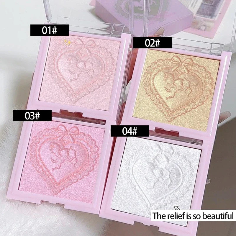 Champagne High Gloss Powder Highlighter Makeup