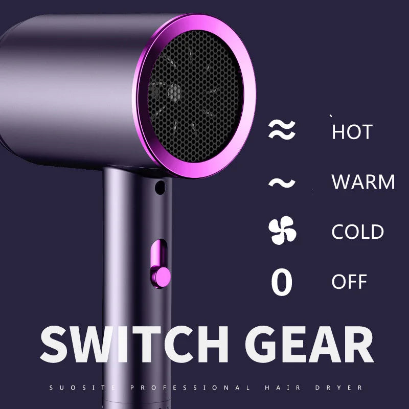 Hair dryer (low noise hair dryer)