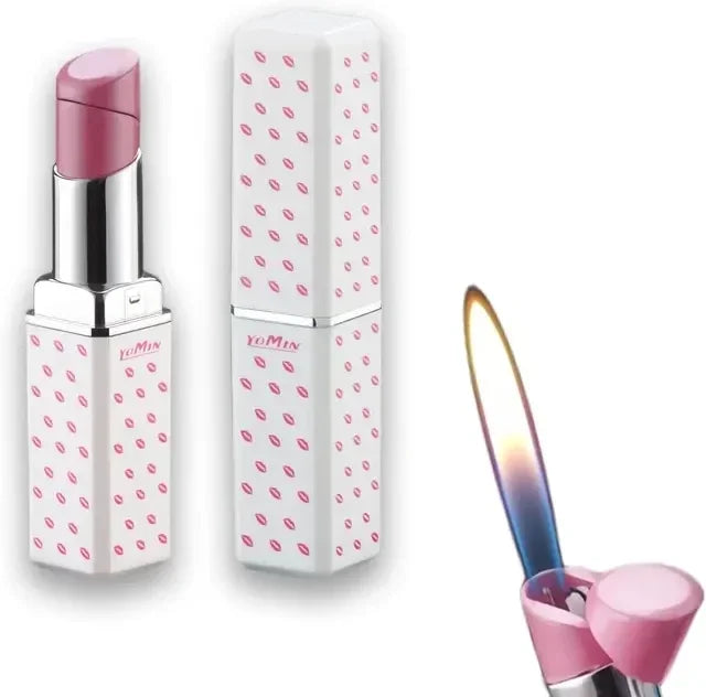 Outdoor Mini Cute Lipstick Inflatable Lighter
