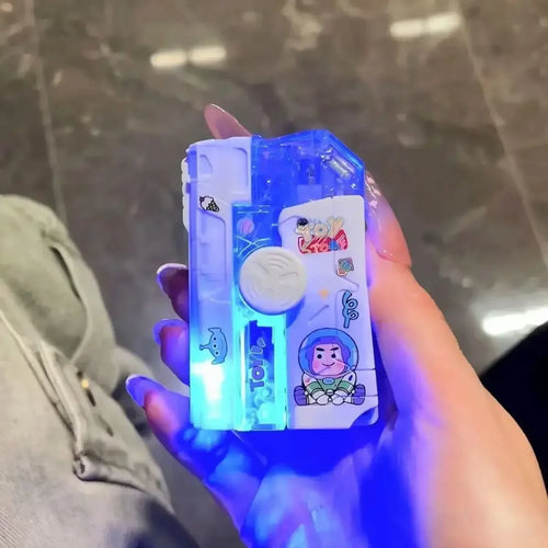 2025 New Creative Luminous Transparent Gyroscope