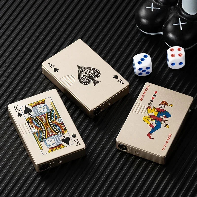 Creative playing cards Ace of spades lighter