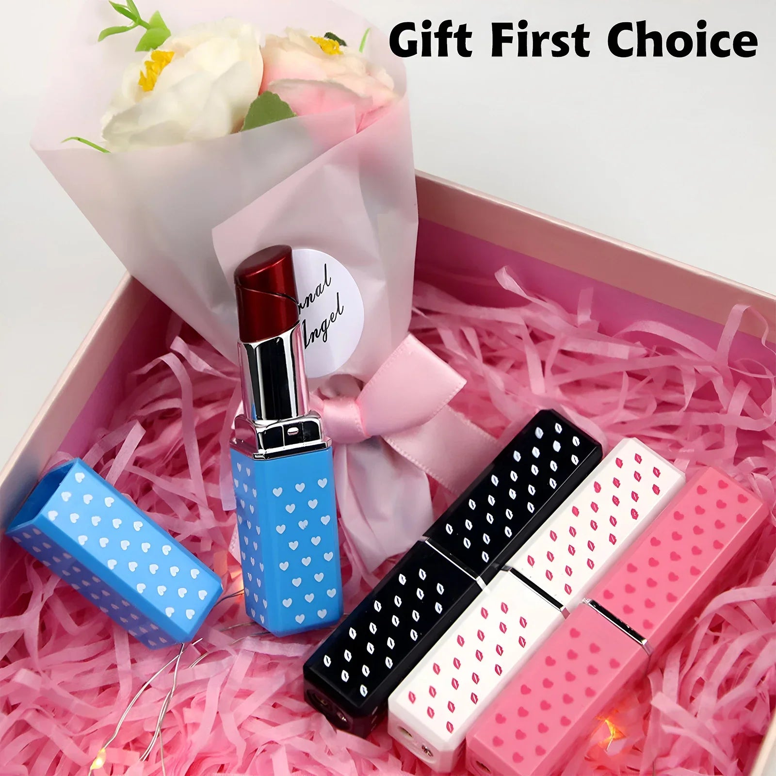 Outdoor Mini Cute Lipstick Inflatable Lighter