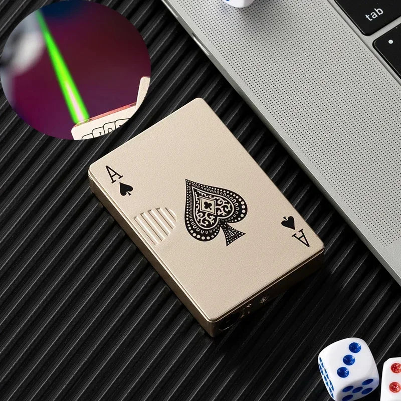 Creative playing cards Ace of spades lighter