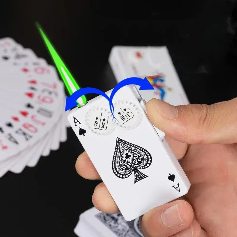 Creative playing cards Ace of spades lighter