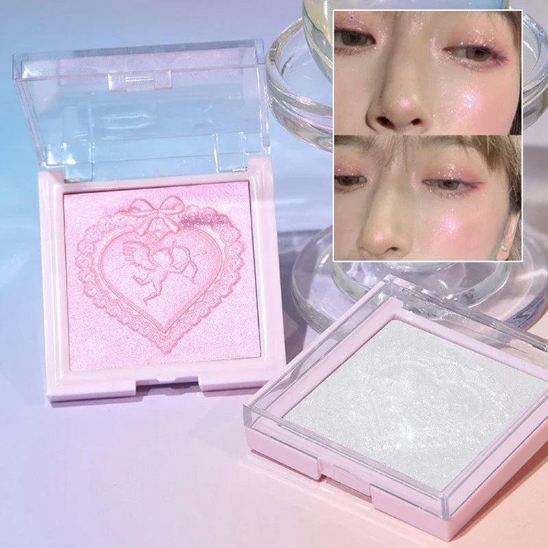 Champagne High Gloss Powder Highlighter Makeup