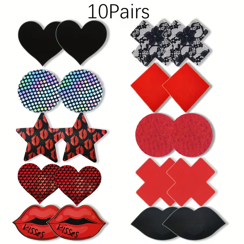 10pc nipple covers
