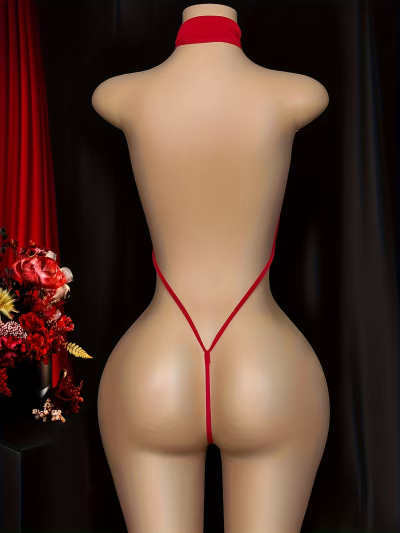 Red Hot Wrap Bodysuit